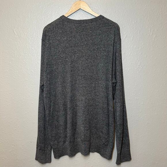 Banana Republic Silk Linen Blend Crewneck Pullover Sweater Gray Men’s Size XXL - Picture 3 of 9